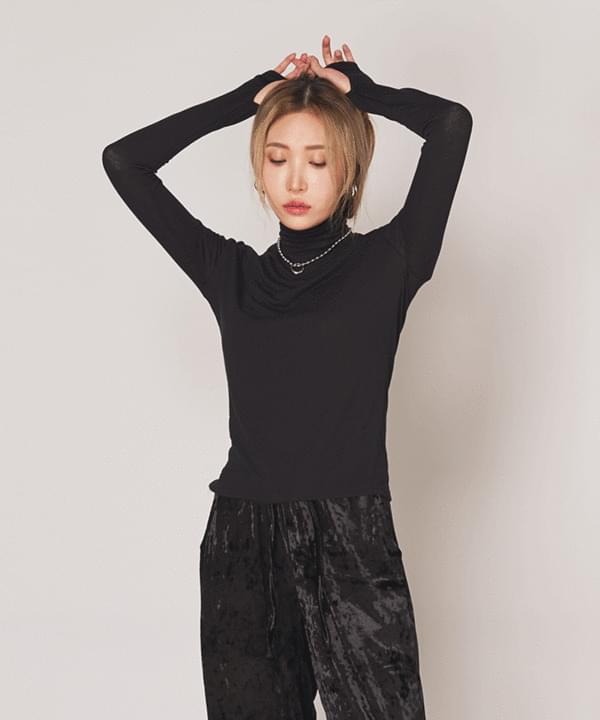 Cheek warmer polar T-shirt