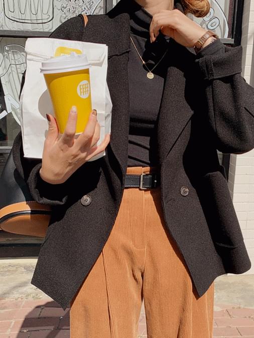 Warm daily half coat
