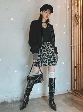 Leopard rona skirt