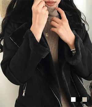 무쉬 데일리 무스탕 자켓