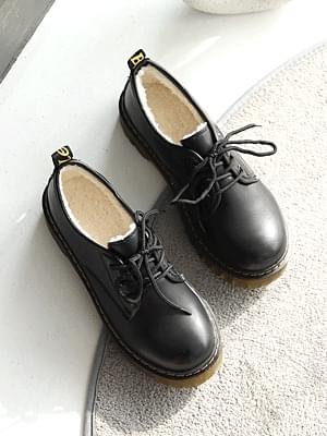 Bien's fur loafers 3cm