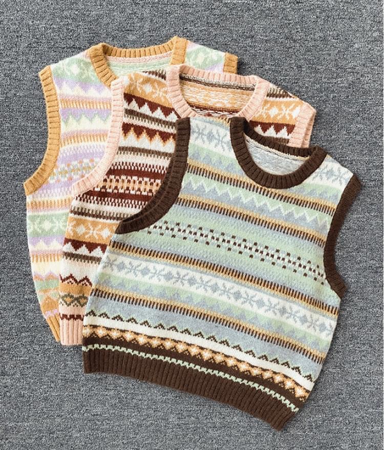 Alpha Zahad Knit Vest 開襟衫