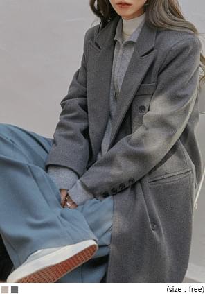 WENZ WOOL DOUBLE LONG COAT