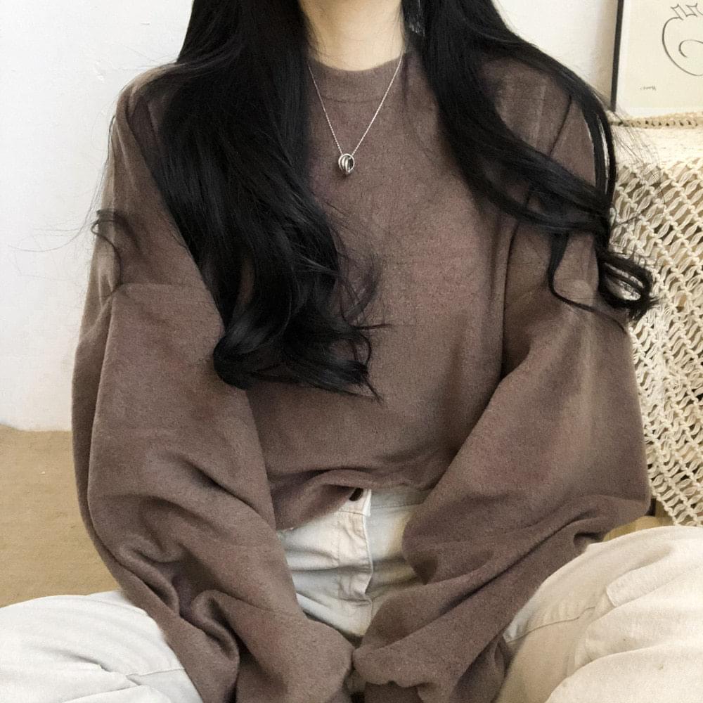 Fleece Boxy Sweatshirt