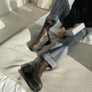 Full Heel Walker Height Boots 6cm