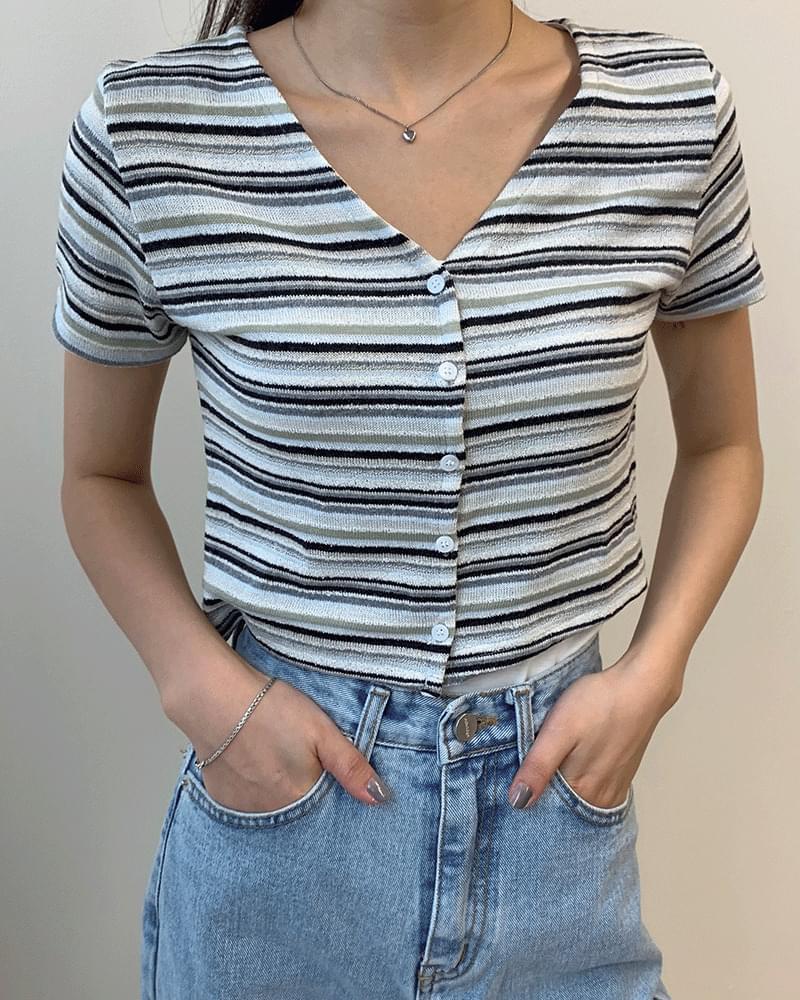 short cropped cardigan