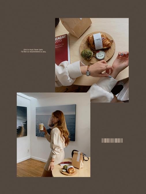 Muesli shoulder pintuck blouse
