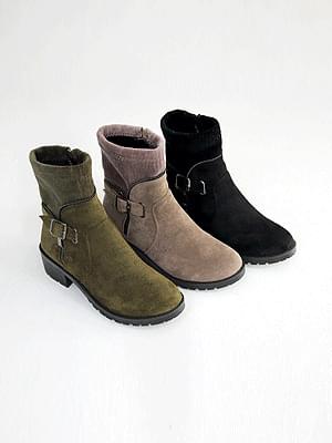 로피즈 앵클부츠 4cm