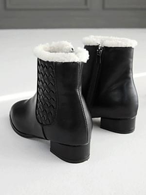 로에스 앵클부츠 3cm