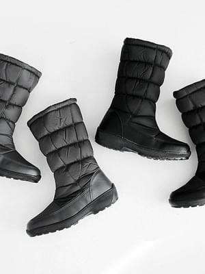 Pieltz padded middle boots 3cm 靴子