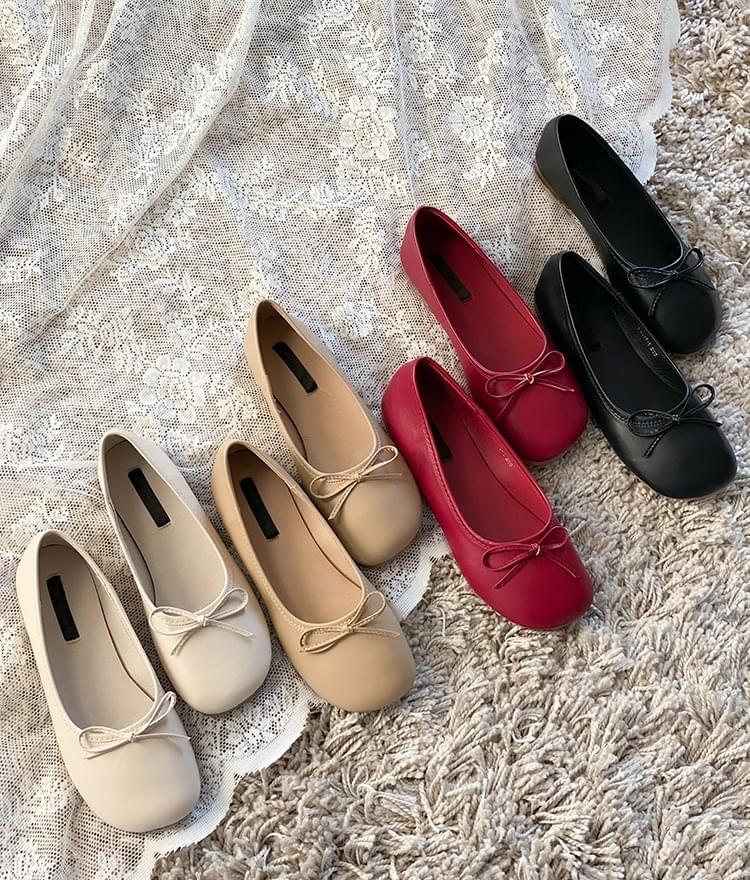 Franc ribbon flat shoes 平底鞋