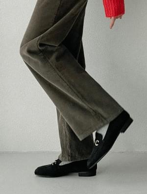 Jay chain suede loafers 樂福鞋