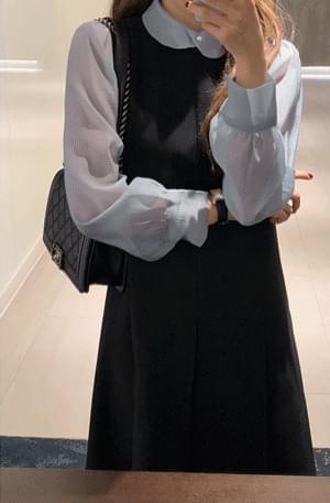 Pearl Button Shimmer Blouse