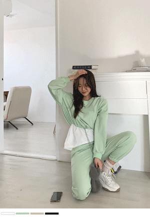 원마일룩완성 밴딩 조거팬츠
