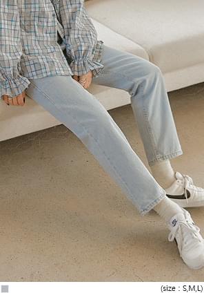 MUKO WASHING BAGGY DENIM PANTS