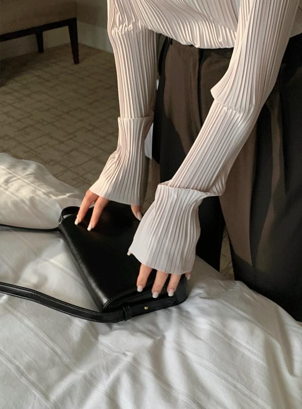 Kendall pleats bl / beige