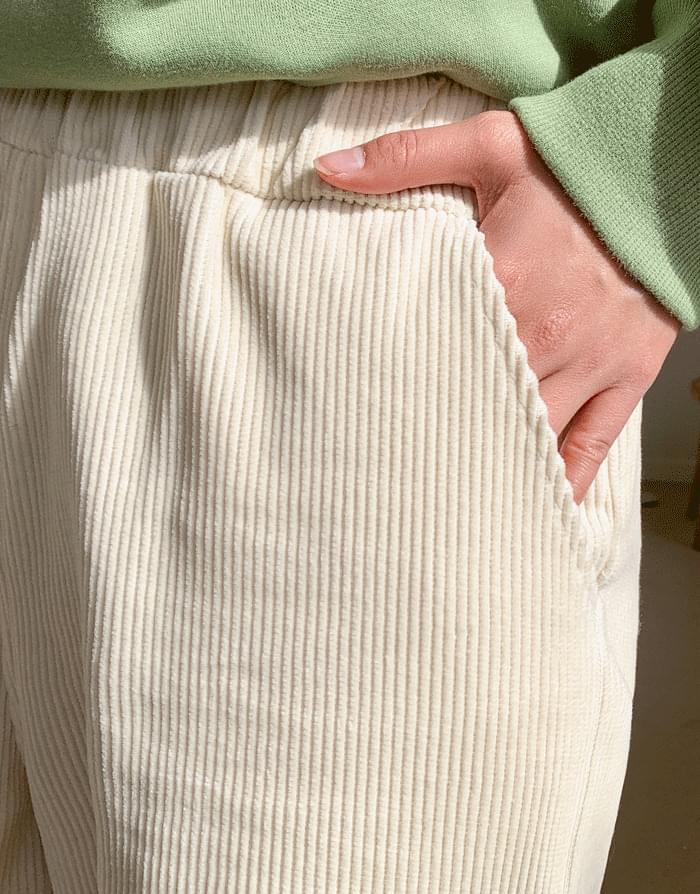 Basic Corduroy Pants