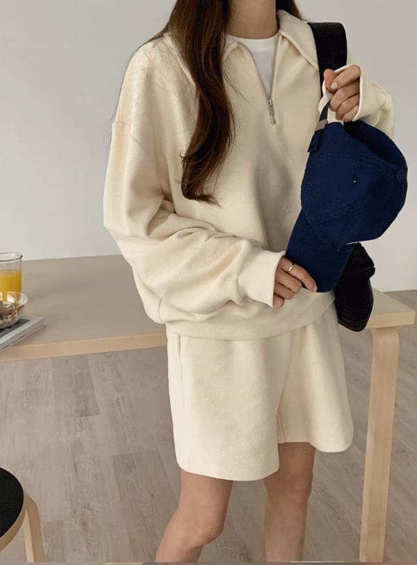 Permy anorak shorts set / butter