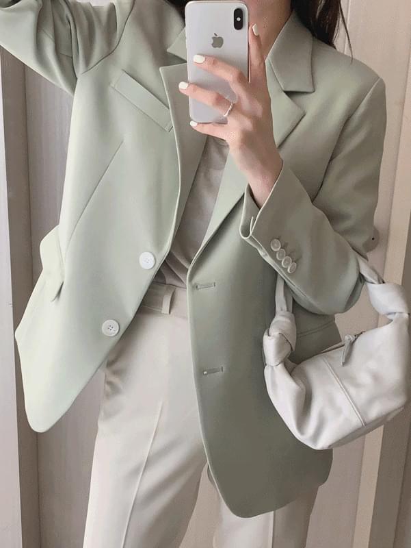 Formal Boxy Fit Jacket