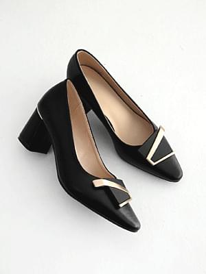 Guest look middle heel pumps 6cm