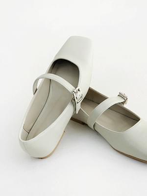 Calm Mary Jane Flat Shoes 1cm