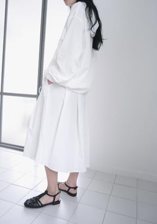 crispy banding skirt