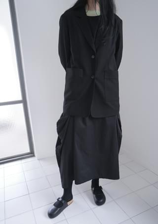 more simple two button jacket