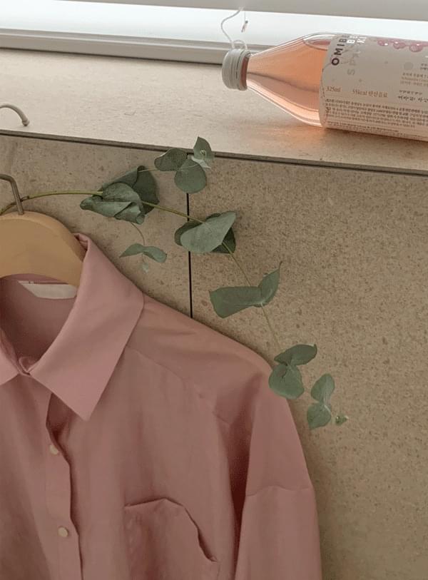 Robet Silky bl / Baby Pink 襯衫
