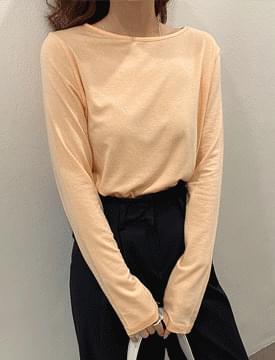 Mellow Tencel Long-sleeved T-shirt