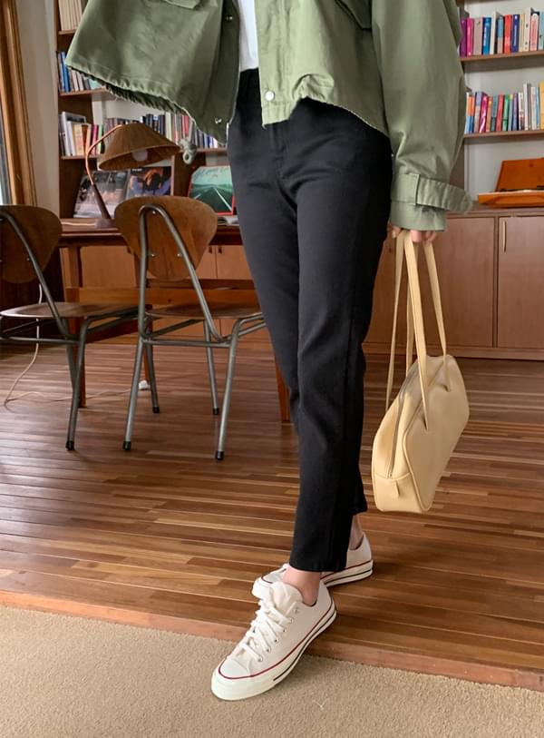 Chet pants / daily black 長褲