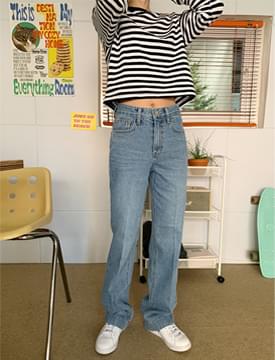 Urban Straight Long Denim Pants 牛仔褲