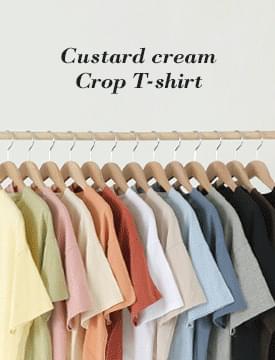 Cream puff cropped T-shirt 短袖上衣