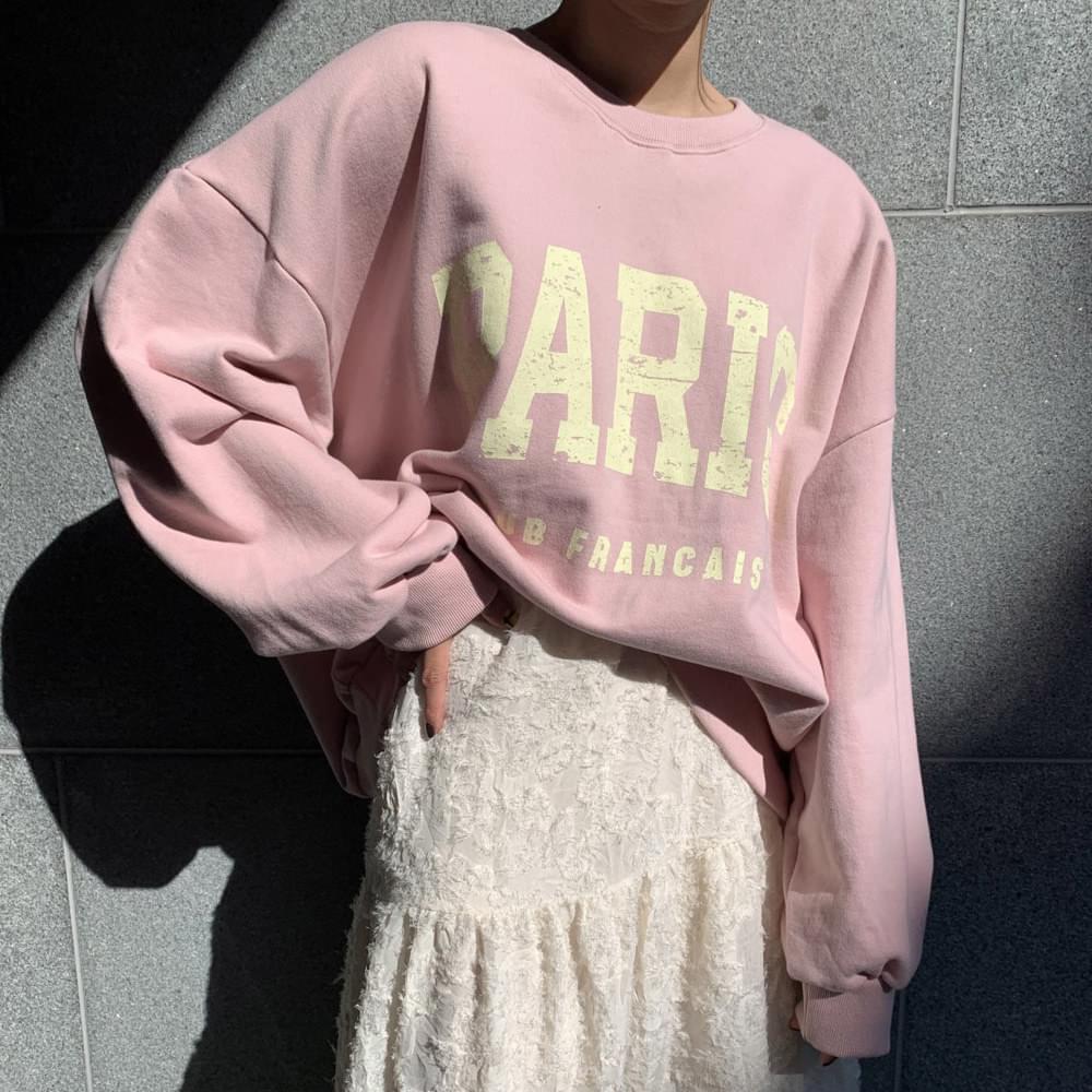 PARIS Big Lettering Sweatshirt