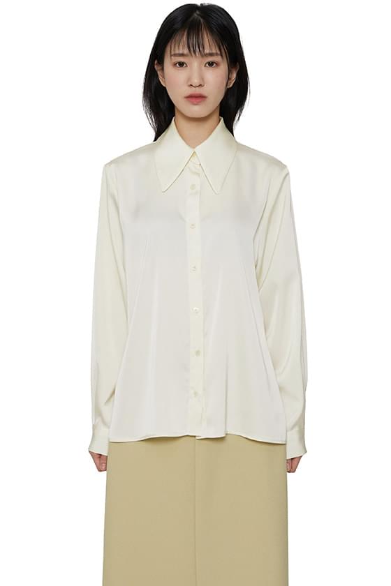 Chris silky collar shirt