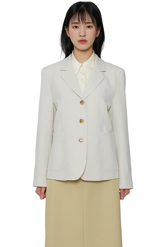 Hoshi stitch single blazer