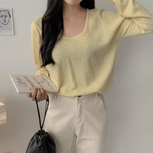 Monete Neck Round Knitwear