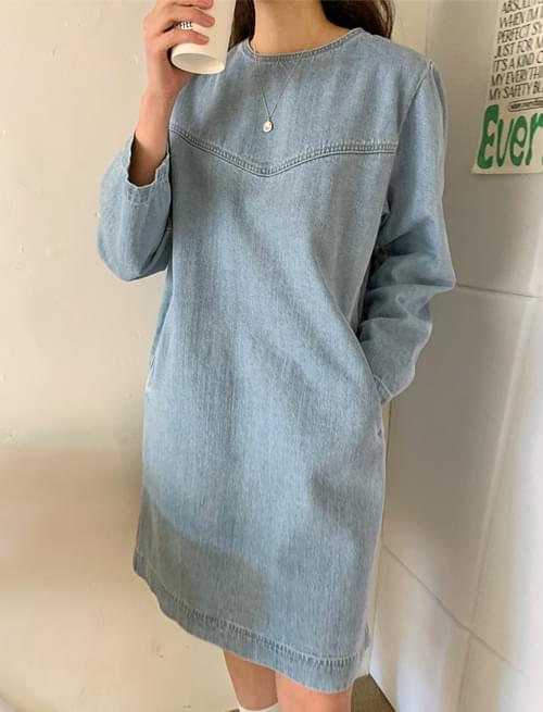 Diva denim mini Dress 迷你短洋裝