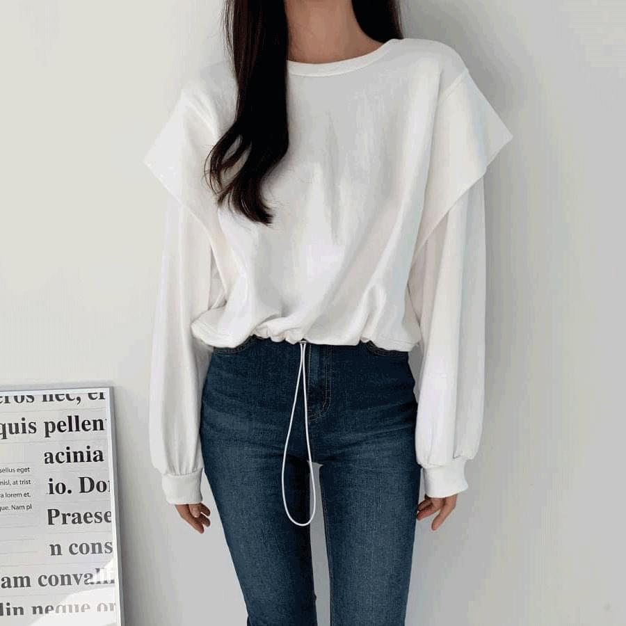 String double sleeve Sweatshirt