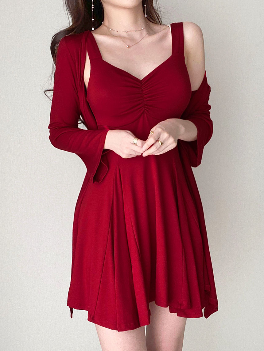 Heart neck dress Clearance