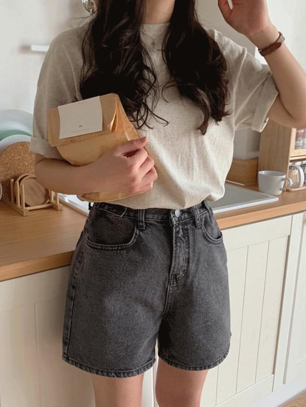 デニムショートパンツ