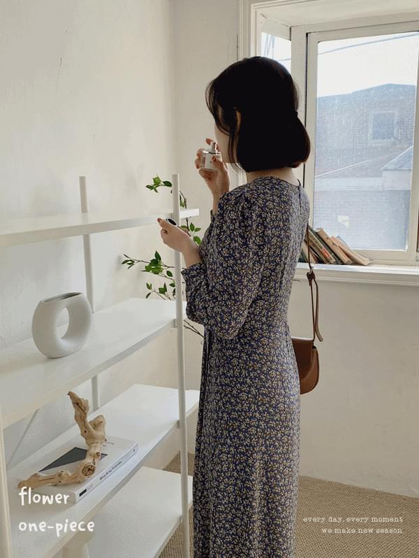 Moodinslow リエルフラワーロングワンピース Codibook