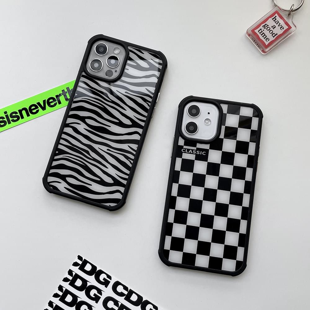 Owler Market Checkerboard Zebra Bumper Iphone Case 手机壳 Codibook