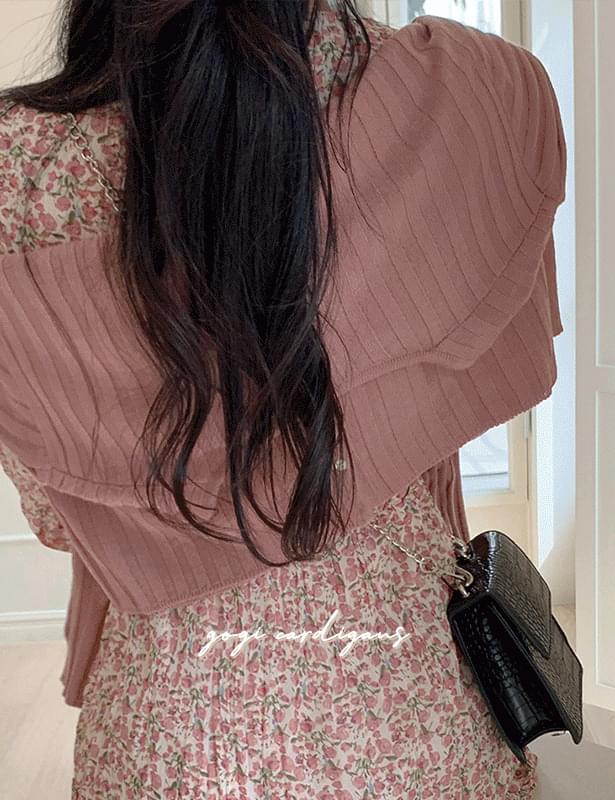 Spodi Ribbed cardigan