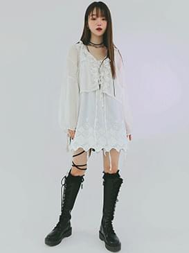 Lacy Ronnie Eyelet Blouse