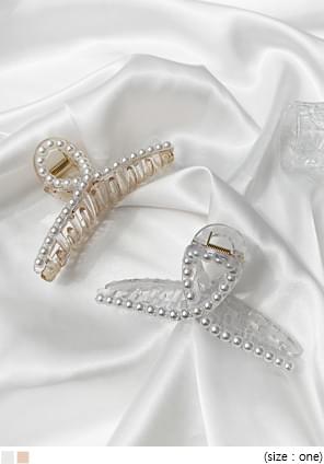 Loop Accent Embellished Hair Clamp