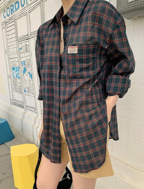 British overcheck shirt