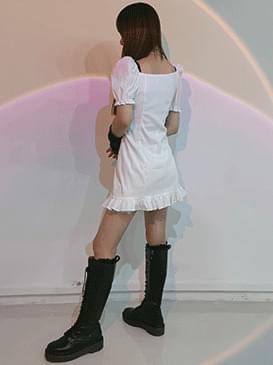 露肩洋裝