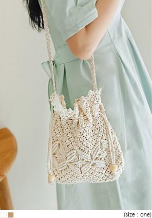 Crochet Style Crossbody Bag