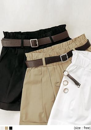 Cuffed Mini Shorts
