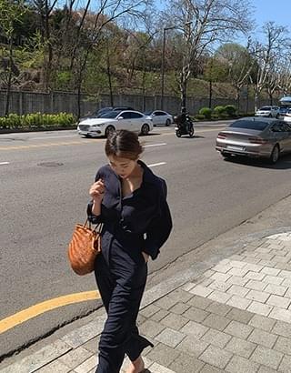 시그널 버튼 점프수트 (3colors)